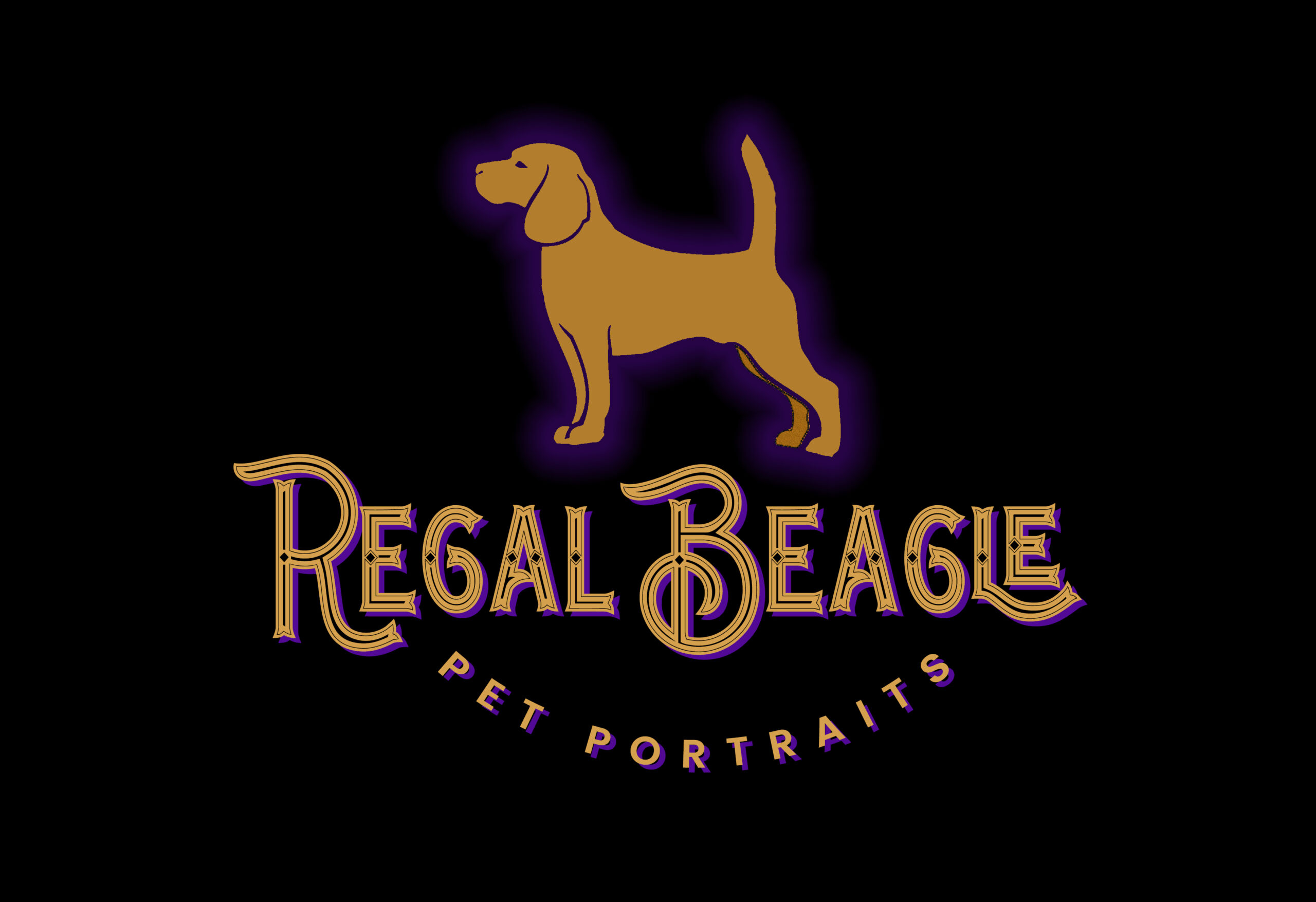 Regal Beagle Pet Portraits